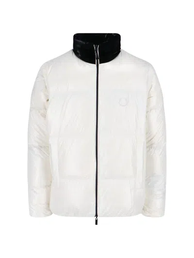 Moncler Genius X Asap Rocky "throttle" Reversible Down Jacket In White