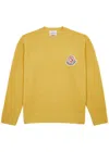 Moncler Genius X Billionaire Boys Club Ribbed Wool-blend Jumper In Yellow