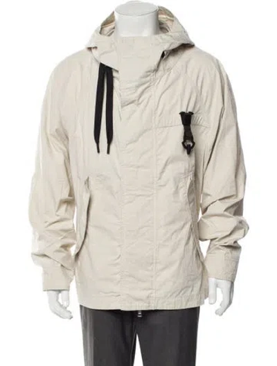 Pre-owned Moncler Genius X Craig Green Graphic Print Parka In Neutral