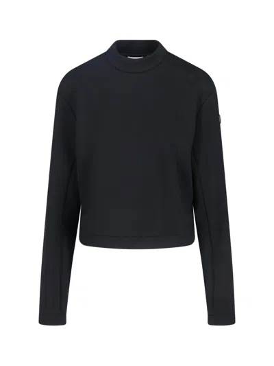 Moncler Genius X Ee72 By Edward Enninful Crewneck Sweatshirt In Black