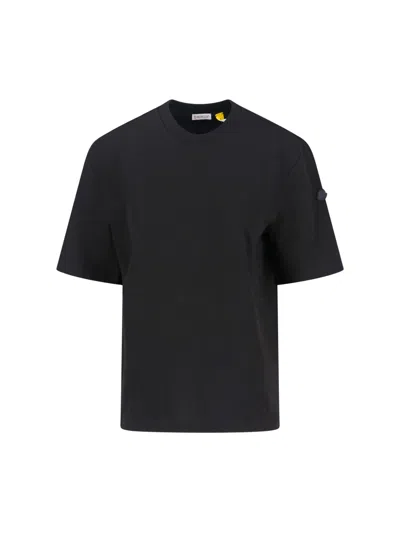 Moncler Genius X Ee72 By Edward Enninful Logo T-shirt In Blue
