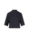 Moncler Genius X Ee72 By Edward Enninful Neoprene T-shirt In Blue