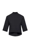 Moncler Genius X Ee72 By Edward Enninful Neoprene T-shirt In Blue