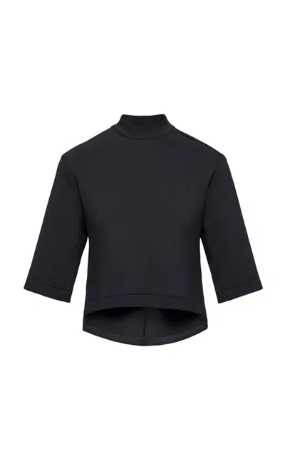 MONCLER GENIUS X EE72 BY EDWARD ENNINFUL NEOPRENE T-SHIRT