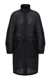 Moncler Genius X Ee72 By Edward Enninful Prapiroon Long Parka In Black