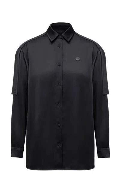 MONCLER GENIUS X EE72 BY EDWARD ENNINFUL SATIN SHIRT