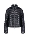 Moncler Genius X Ee72 By Edward Enninful Short Down Jacket "knut" In Black