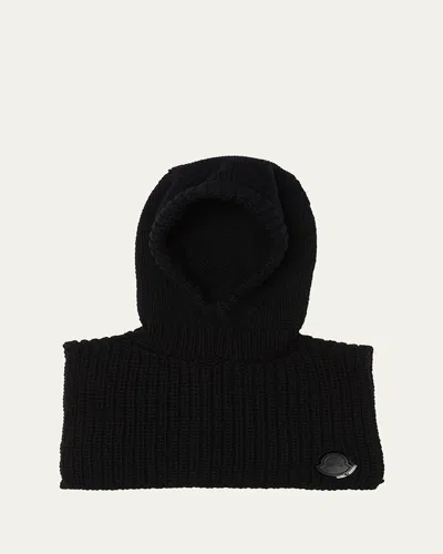 Moncler Genius X Ee72 By Edward Enninful Wool Balaclava In Black