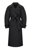 Moncler Genius X Ee72 By Edward Enninful Zake Long Trench Coat In Black