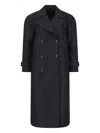 Moncler Genius X Ee72 By Edward Enninful "zake" Trench Coat In Black