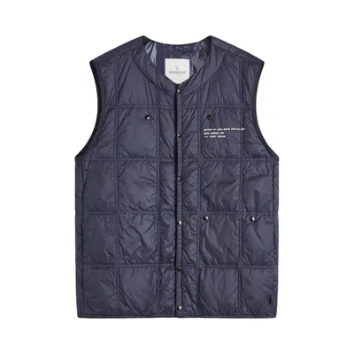 Pre-owned Moncler Genius X Fragment Design Vaile Vest 'navy' | Blue | Men's Size 4