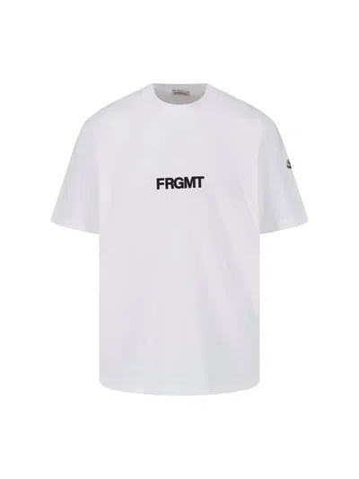 Moncler Genius X Fragment T-shirt Logo In White