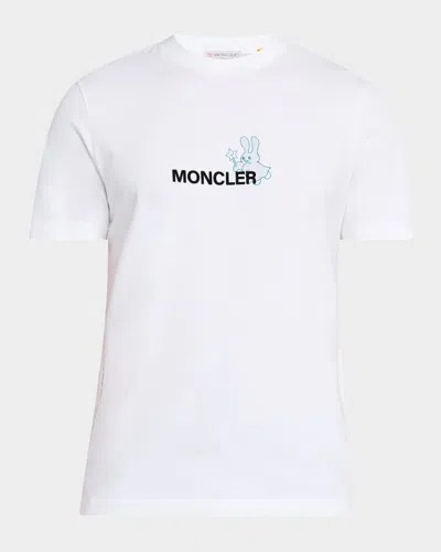 MONCLER GENIUS X FRGMT MEN'S GRAPHIC LOGO T-SHIRT