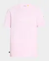 Moncler Genius X Frgmt Men's Script T-shirt In Light Pink