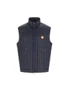 Moncler Genius Moncler X Gilga Farm Tangerine Down Vest In Blue