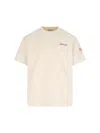 Moncler Genius Moncler X Gilga Farm Designed By Donald Glover Cotton T-shirt In Neutral
