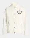 Moncler Genius X Gilga Farm By Donald Glover Men's Satsuma Jacket In White