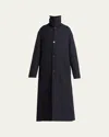 Moncler Genius X Jil Sander Barrelene Long 3-in-1 Coat In Blue