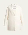 Moncler Genius X Jil Sander Francium Reversible Blazer In White