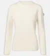 Moncler Genius X Jil Sander Virgin Wool Sweater In White