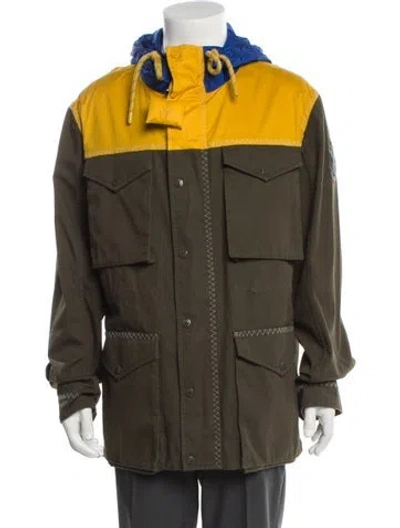 Pre-owned Moncler Genius X J.w. Anderson Leyton Parka W/ Tags In Green