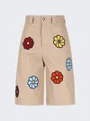 Moncler Genius Beige Jw Anderson 09e Bermuda Shorts In Multi