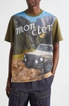 Moncler Genius T-shirt With Moncler X Mercedes-benz By Nigo Print