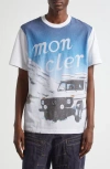 Moncler Genius T-shirt With Moncler X Mercedes-benz By Nigo Print