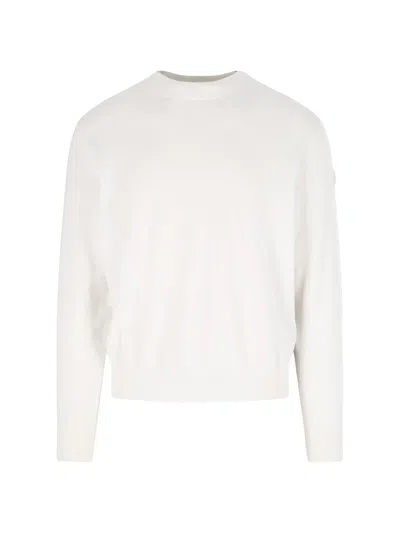 MONCLER GENIUS X MERCEDES-BENZ BY NIGO LOGO CREWNECK SWEATSHIRT