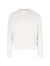 Moncler Genius 3 Moncler Mercedes-benz Designed By Nigoldeneye Cotton Sweater In White