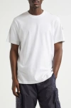 Moncler Genius Mercedes-benz By Nigo White Crewneck T-shirt In White