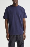 Moncler Genius X Mercedes-benz By Nigo Logo Patch Short Sleeve T-shirt In Blue
