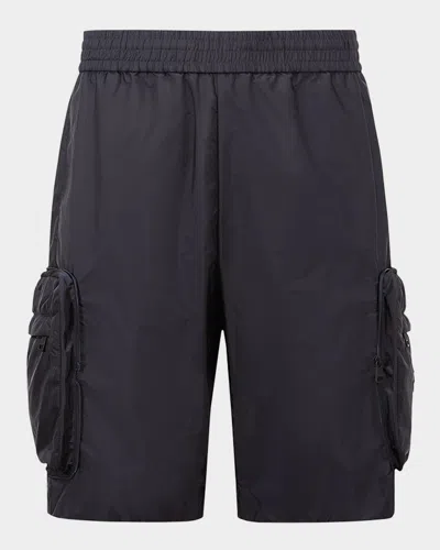 MONCLER GENIUS X MERCEDES-BENZ BY NIGO MEN'S PACKABLE BERMUDA SHORTS