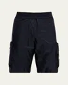 Moncler Genius Nigo Collaboration Mercedes-benz Cargo Style Shorts In Navy