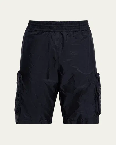 MONCLER GENIUS X MERCEDES-BENZ BY NIGO MEN'S PACKABLE BERMUDA SHORTS