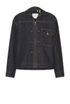 Moncler Genius X Mercedes-benz By Nigo Men's Nepit Denim Jacket In Blue