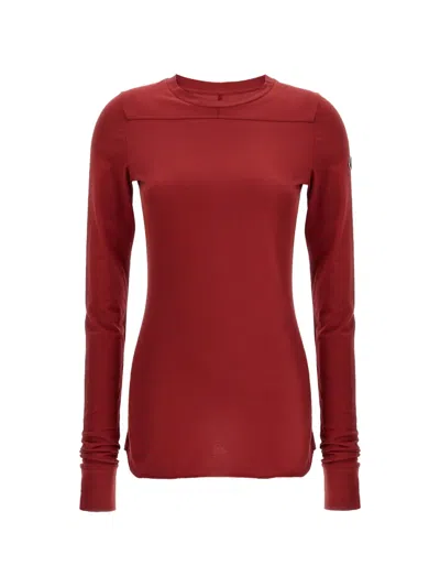 Moncler Genius X Moncler Long-sleeve T-shirt In Red