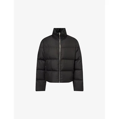 Moncler Genius X Moncler Mens Black Moncler X Rick Owens Cyclopic Padded Shell-down Jacket