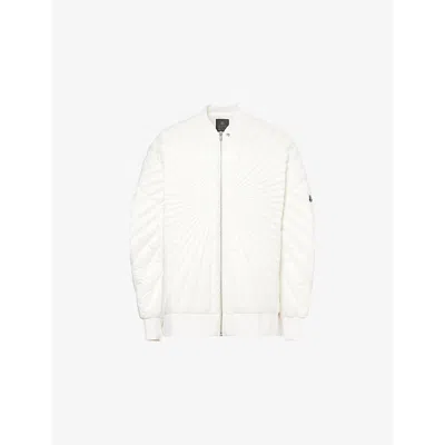 Moncler Genius X Moncler Radiance Peter Logo-patch Padded Shell-down Jacket In Milk