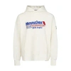 Moncler Genius X Palm Angels - Cotton Hoodie Sweater In White
