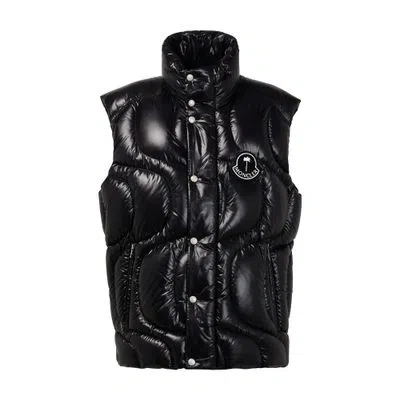 Moncler Genius Moncler X Palm Angels Gwenyth Vest In Black
