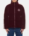 Moncler Genius X Palm Angels Abrolhos Corduroy Down Jacket In Red