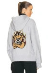 Moncler Genius X Palm Angels Hoodie Sweater In Grey