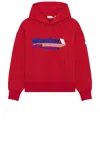 Moncler Genius X Palm Angels Hoody In Red