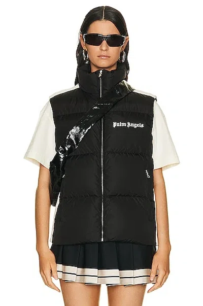 Moncler Genius 8 Moncler Palm Angels - Rodman Puffer Jacket In Black