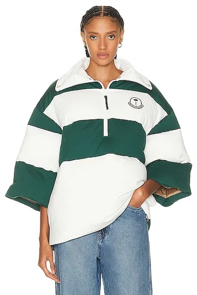 Moncler Genius X Palm Angels Zip Up Cardigan In White