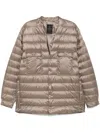 Moncler Genius X Rick Owens Down Jacket In Brown