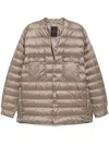 Moncler Genius X Rick Owens Down Jacket In Brown