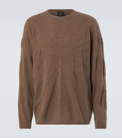 Moncler Genius X Rick Owens Sweater In Beige