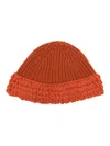 Moncler Genius Moncler X Salehe Bembury Wool Beanie In Orange
